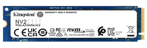 [DH200KNG11] Kingston NV2 2TB M.2 2280 NVMe SSD interno | PCIe 4.0 Gen 4x4 | Hasta 3500 MB/s | SNV2S/2000G