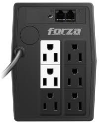 USPS/Forza NT-511 UPS 500VA/250W 120V 6-NEMA RJ11 45-65Hz