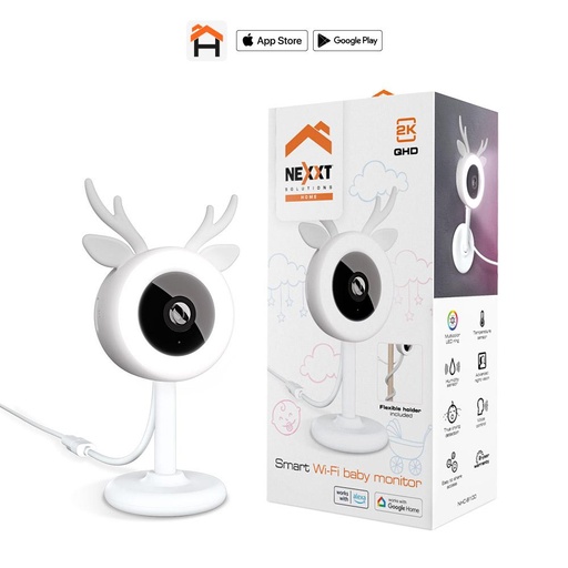 [MM106NXT67] Monitor inteligente Wi-Fi® para bebé