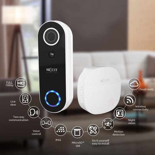 [MM106NXT32] Nexxt WiFi - Timbre para puerta